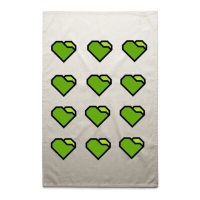 APA multi-logo  - AS Colour 100% Cotton Twill Tea Towel Thumbnail